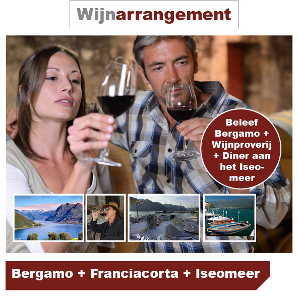 Wijn Arrangement +Bergamo + Diner Iseomeer
